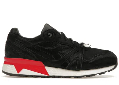 Pre-owned Diadora Men's  N9000 24 Kilates Toro Sneakers In Black
