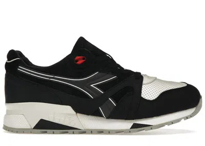 Pre-owned Diadora Men's  N9000 Concepts Ratpack Tuxedo (special Box) Sneakers In Black