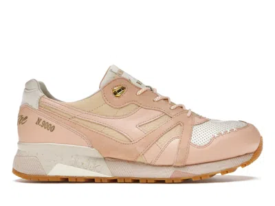 Pre-owned Diadora Men's  N.9000 Feature Strawberry Sneakers In Peach Nougat
