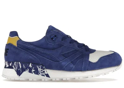 Pre-owned Diadora Men's  N9000 La Mjc All Gone 2013 Sneakers In Navy Blue