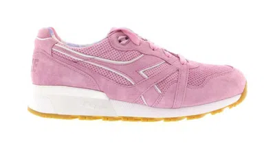 Pre-owned Diadora Men's  N9000 La Mjc All Gone 2014 Sneakers In Pink Orchid/smoke