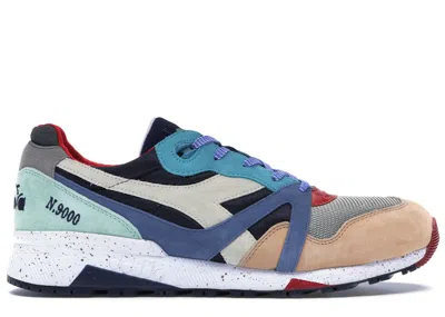 Pre-owned Diadora Men's  N9000 Mix Sneakers