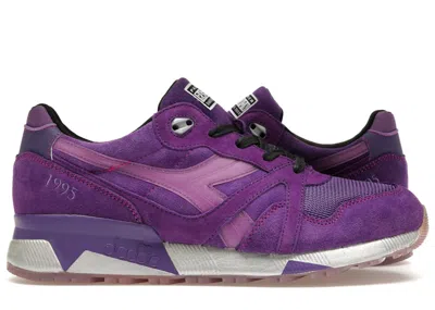 Pre-owned Diadora Men's  N9000 Packer Sneakers X Raekwon Tape Sneakers In Purple