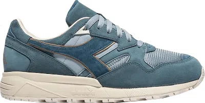 Pre-owned Diadora Men's  N9002 Packer Sneakers Molveno Sneakers In Blue/gold