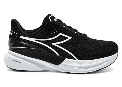 Pre-owned Diadora Men's  Nucleo 2 Sneakers In Black/white