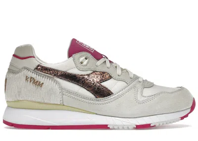 Pre-owned Diadora Men's  V7000 The Good Will Out Caligula Sneakers In Antique White