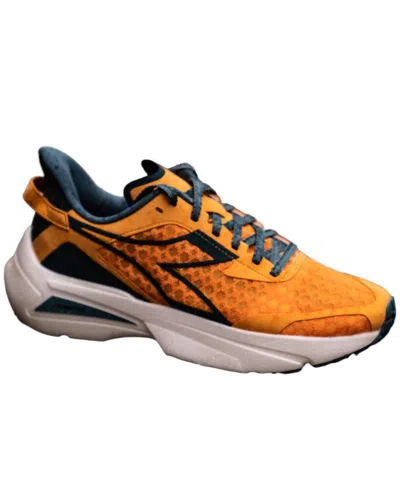 Diadora Men's Frequenza Running Shoes In Kumquat/meditterranea In Multi