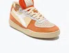Diadora Men's Mi Basket Row Cut Podio Italia Sneakers In Orange Beige In Multi