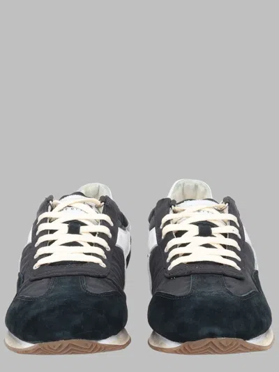 Diadora Men's Retro Running Sneakers In Black