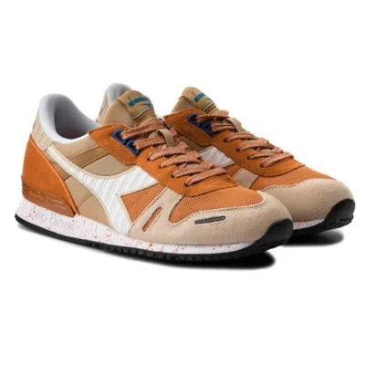 Diadora Men's Titan Speckled Shoes In Jaffa Orange