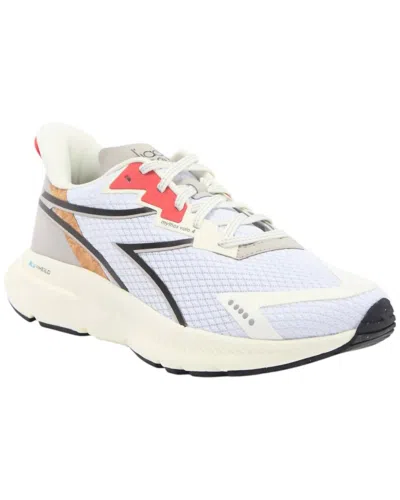 Diadora Men's Volo 4 2030 Shoes In White/black /cayenne In Multi