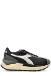 Diadora Mercury Elite Panelled Sneakers In Black