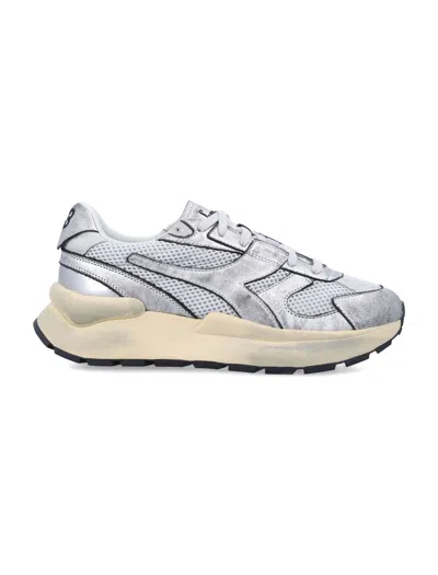 Diadora Mercury Elite Silver Used Wn In Metallic