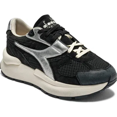 Diadora Mercury Elite Sneaker In Black