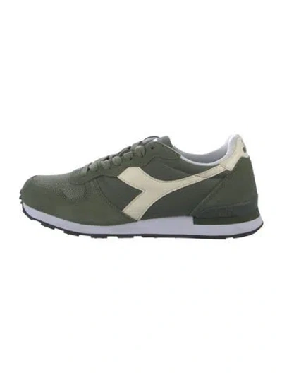 Pre-owned Diadora Mesh Sneakers In Green