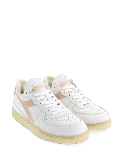Diadora Mi Basket Low Lace-up Sneakers In Multi