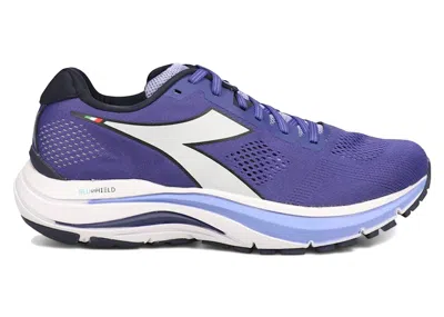 Pre-owned Diadora Mythos Blushield 7 Vortice Hip Navy Periwinkle (women's) Sneakers In Navy Blue/white/deep Periwinkle