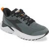 Diadora Mythos Blushield Vigore 2 Running Shoe In Balsam Green/black/white