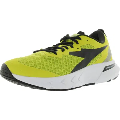 Diadora Mythos Blushield Volo Mens Lace Up Trainer Running Shoes In Multi
