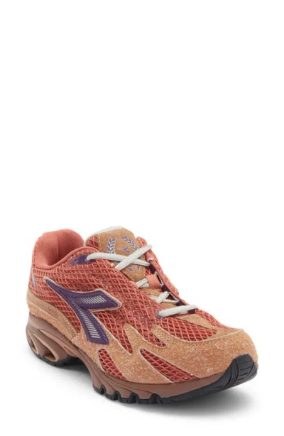 Diadora Mythos Propulsion 280 Bacca Sneaker In Brown
