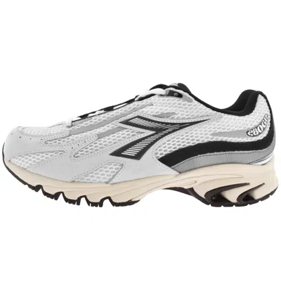 Diadora Mythos Propulsion 280 Trainers White In Black