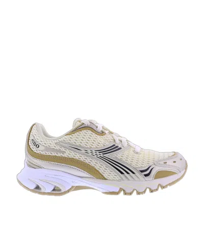 Diadora Mythos Propulsion 80 Lace-up Sneakers In White