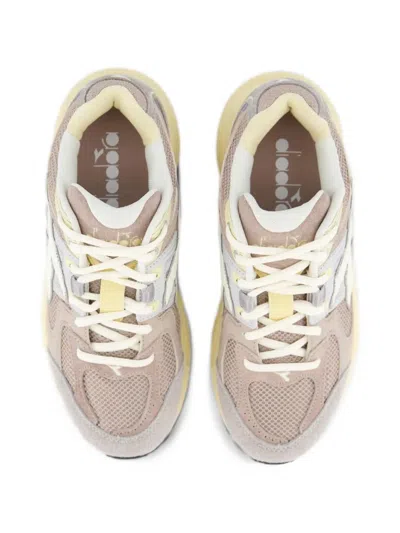 Diadora Mythos Star Panelled Sneakers In Multi