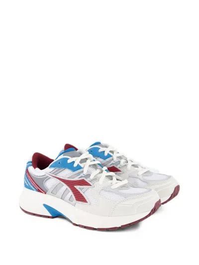 Diadora Mythos Star Panelled Sneakers In White
