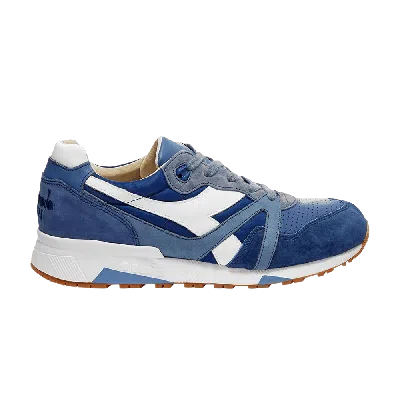 Pre-owned Diadora N9000 Made In Italy 'blue Limonges'