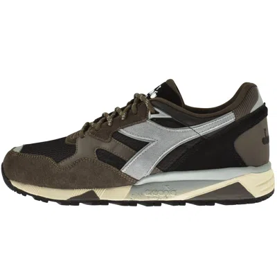 Diadora N9002 Polar Trainers Brown In White