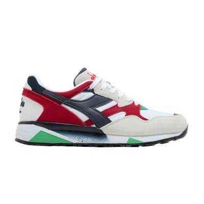 Pre-owned Diadora N9002 'white Blue Red' | Men's Size 11.5