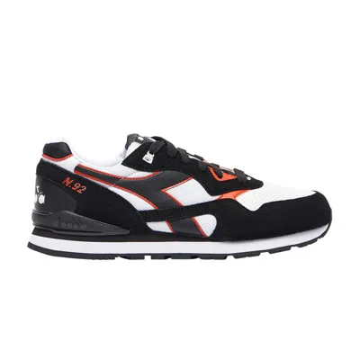 Pre-owned Diadora N.92 'advance - Black Cherry Tomato'