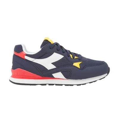 Pre-owned Diadora N.92 Big Kid 'peacoat High Risk Red' | Purple | Kid's Size 5