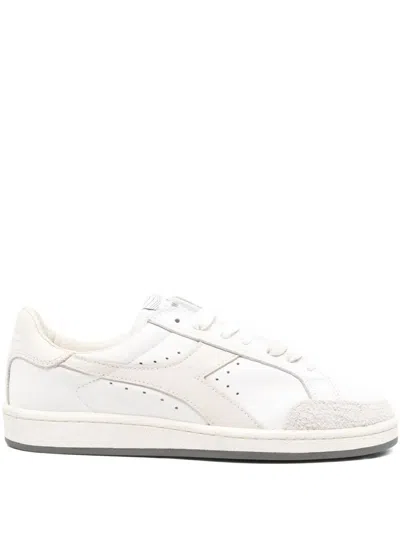 Diadora Panelled Sneakers In White