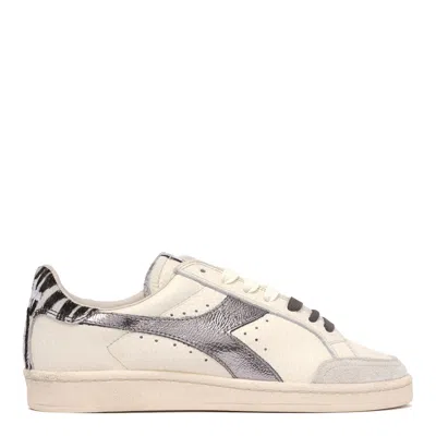 Diadora Papiro White Sneaker In Multi