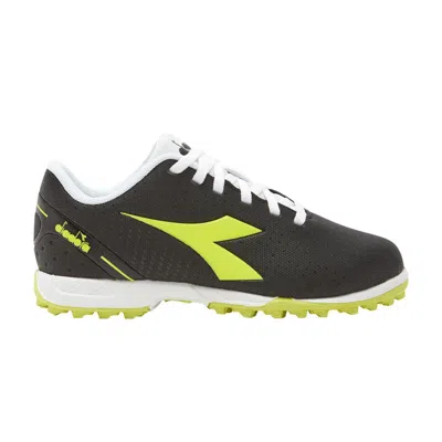 Pre-owned Diadora Pichichi 5 Tf Big Kid 'black Yellow' | Kid's Size 1