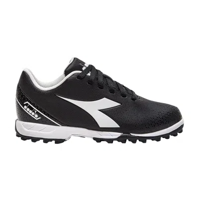 Pre-owned Diadora Pichichi 6 Tf Big Kid 'black White' | Kid's Size 5.5