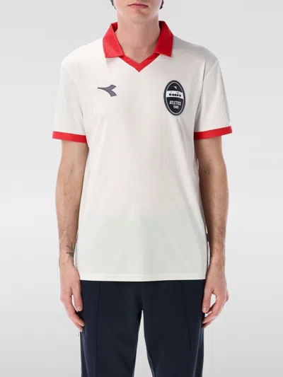 DIADORA POLO SHIRT DIADORA HERITAGE MEN COLOR WHITE,G90114001