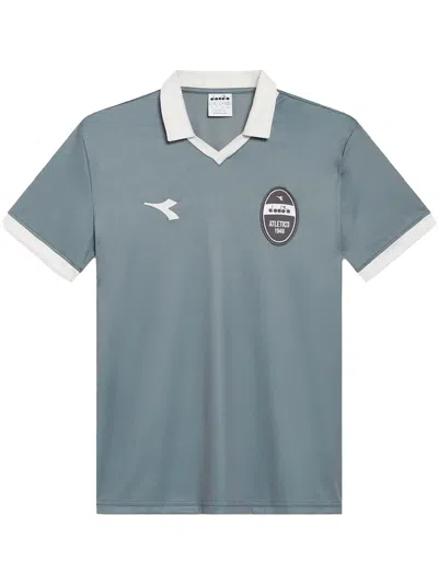 Diadora Polo Ss Legacy In Blue