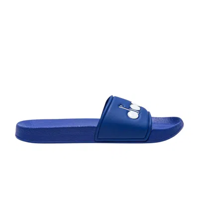 Pre-owned Diadora Praia Slide 'imperial Blue' | Men's Size 7.5