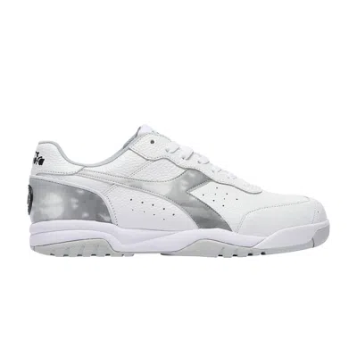 Pre-owned Diadora Qias Omar X Maverick 'journey To La' | White | Men's Size 10.5