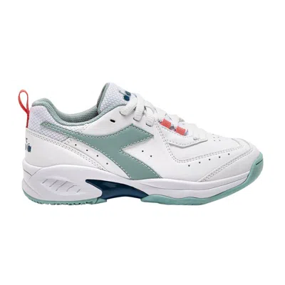 Pre-owned Diadora S.challenge 5 Sl Big Kid 'white Legion Blue' | Kid's Size 1.5