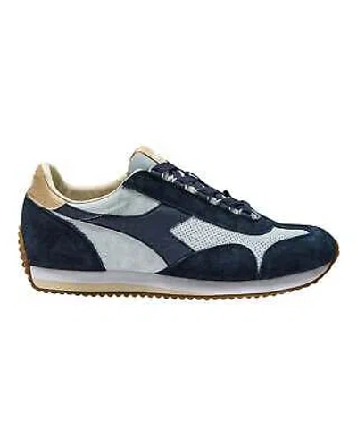 Pre-owned Diadora Shoes  Heritage Equipe Suede Sw Trainers Man Light Grey In Gray