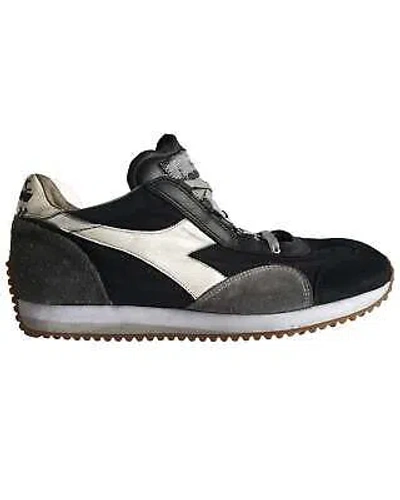 Pre-owned Diadora Shoes Sneakers  Heritage Team H Dirty Stone Wash Ages 174736 Gents In Not Available