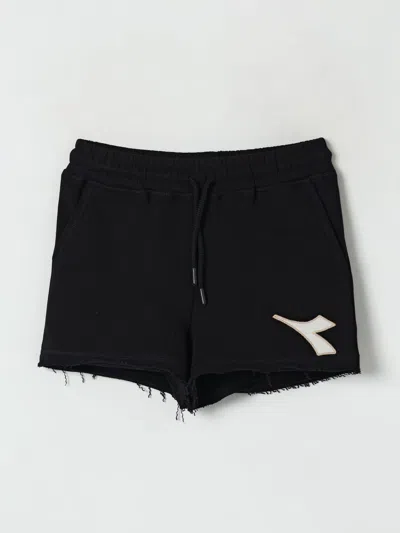Diadora Kids' Shorts  Kinder Farbe Schwarz In Black