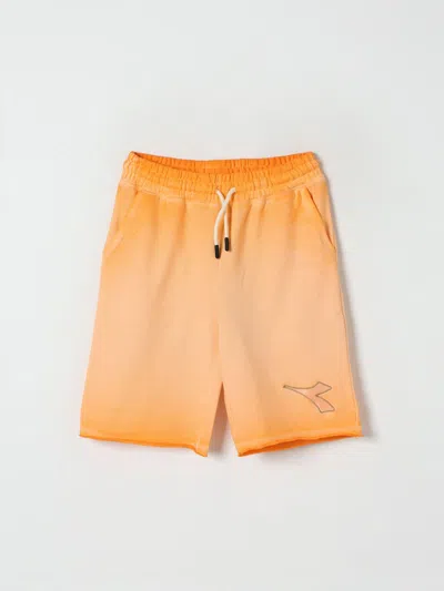 Diadora Kids' Shorts  Kinder Farbe Orange