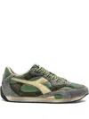 Diadora Men Green Lace Up Sneakers, 9.5 Luxury Sneakers For Men Darveys In Green