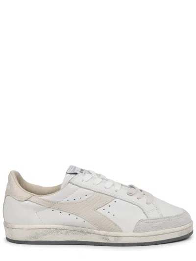 Diadora Panelled Sneakers In White