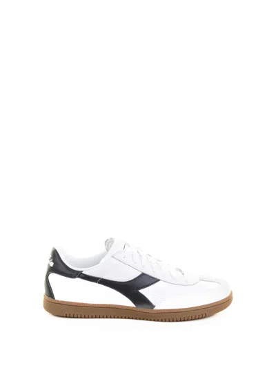 Diadora Sneaker White Black Leather