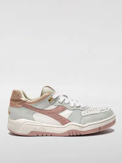 Diadora Sneakers  Heritage Woman Color Pink In White